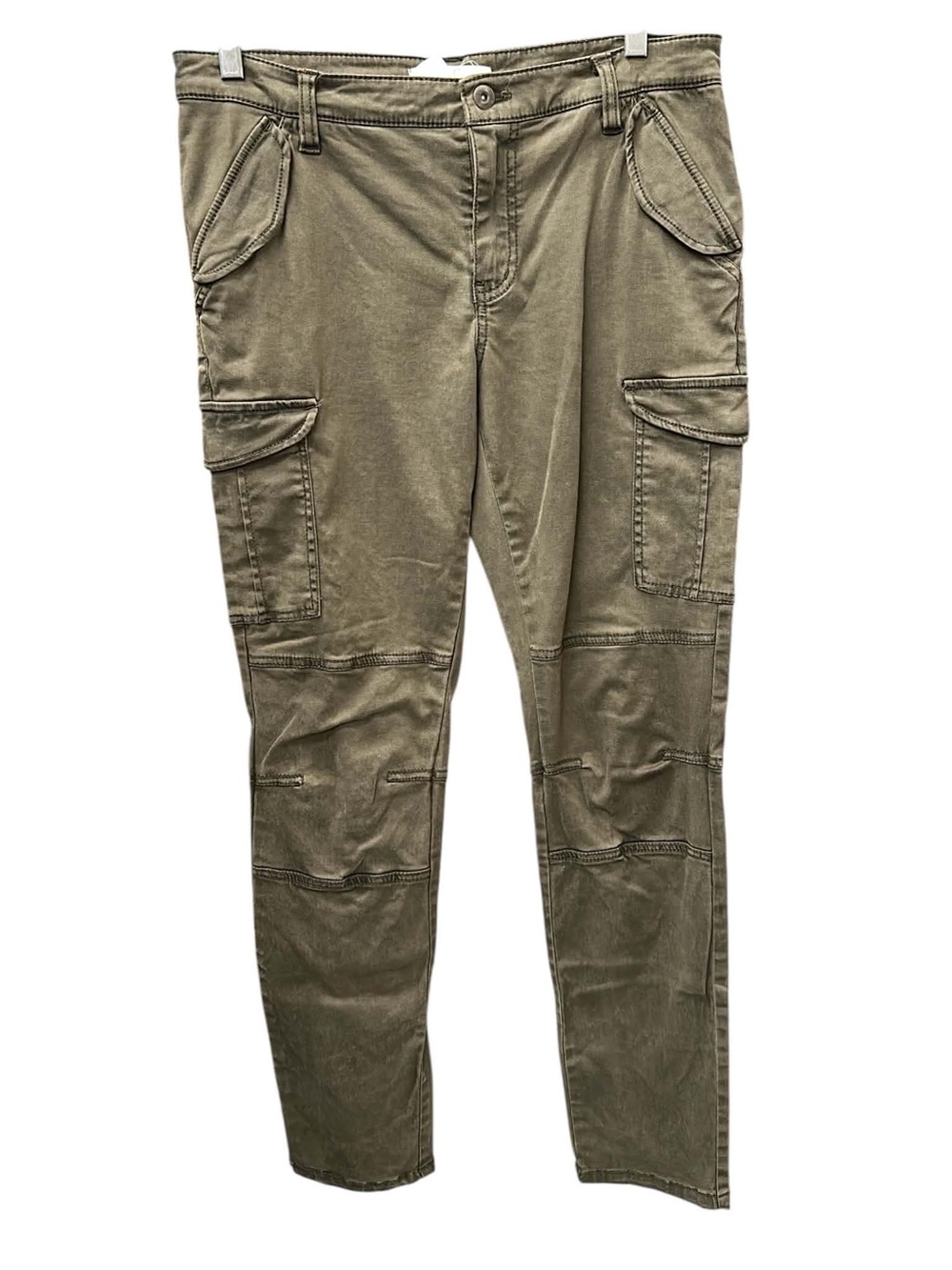 Logg Olive Cargo Pants with Utility Pockets Size M